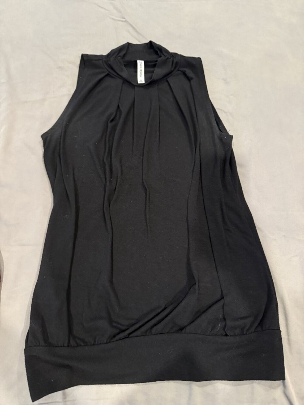 Black Sleeveless Tank
